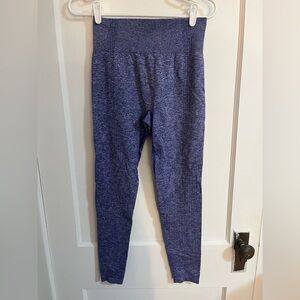 Chic Purple High-Waisted Leggings